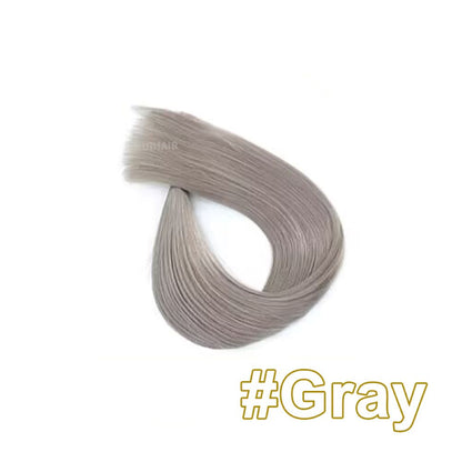 Virgin Human Hair Twin Tabs Butterfly Invisible Weft Extensions – Light Luxe Collection Seamless