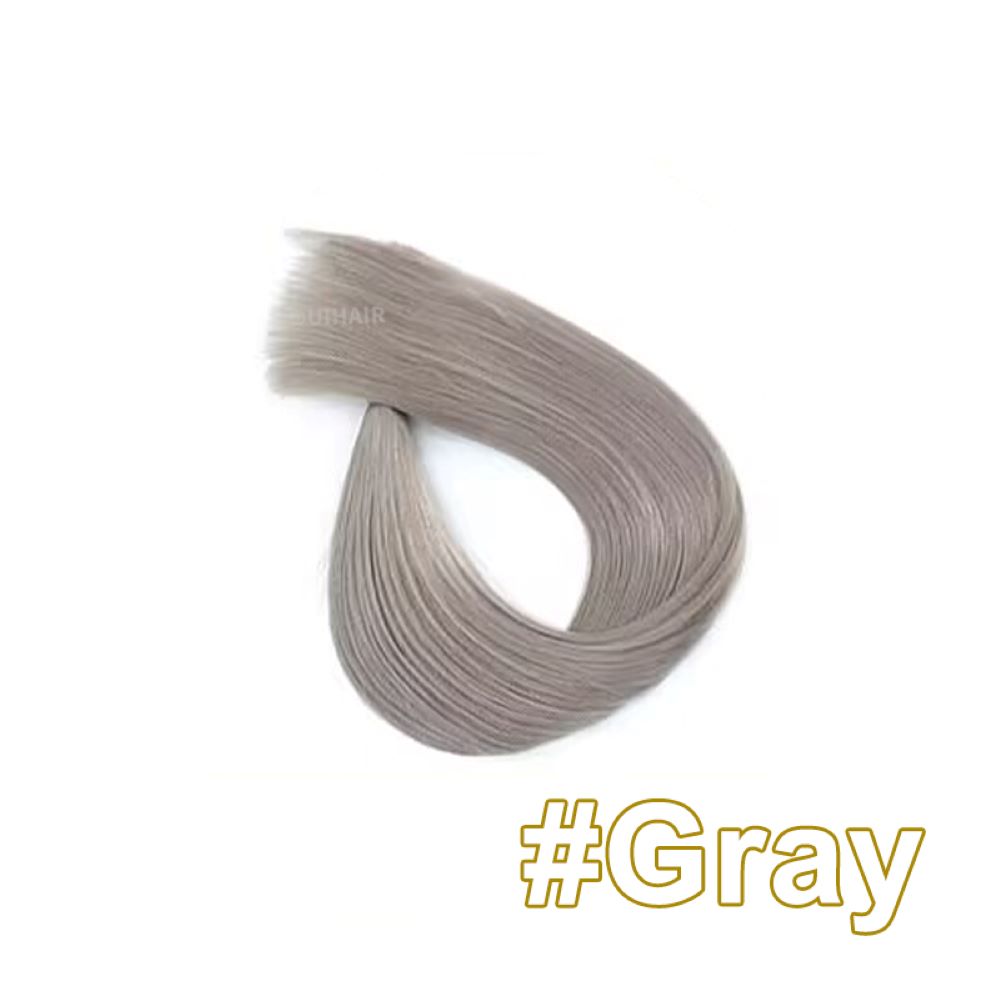 Nordic Blonde 6D-1 Virgin Human Hair Extensions | Bright Ice Blonde Loved by Stylists