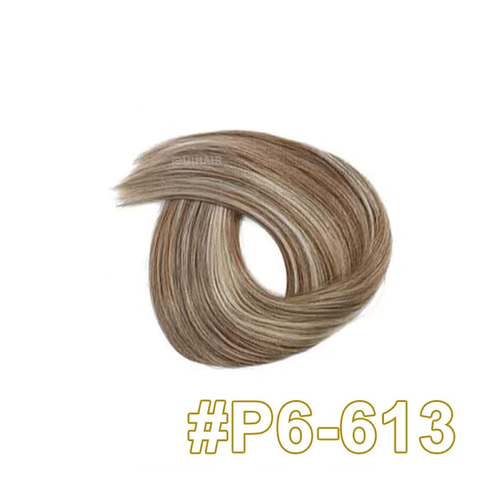Balayage Ombre T-Color 6D-1 Hair Extensions Root Shadowing Seamless Transition