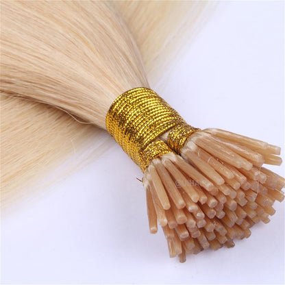Virgin Human Keratin I-Tip Hair Extensions – Light Luxe Collection