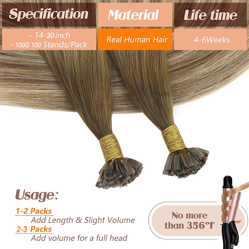 Natural gradient T-color virgin hair extensions for volume 