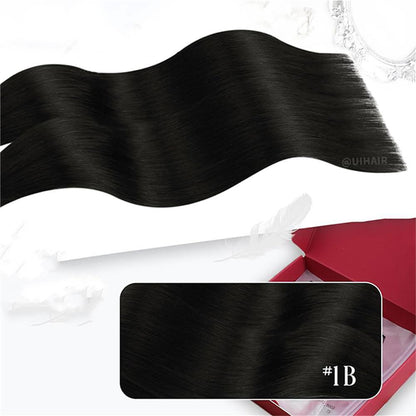 Virgin Human Hair Keratin Stick Y Tip Hair Extensions Dark Color