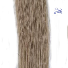 Virgin Human Hair Keratin Stick Y Tip Hair Extensions Dark Color