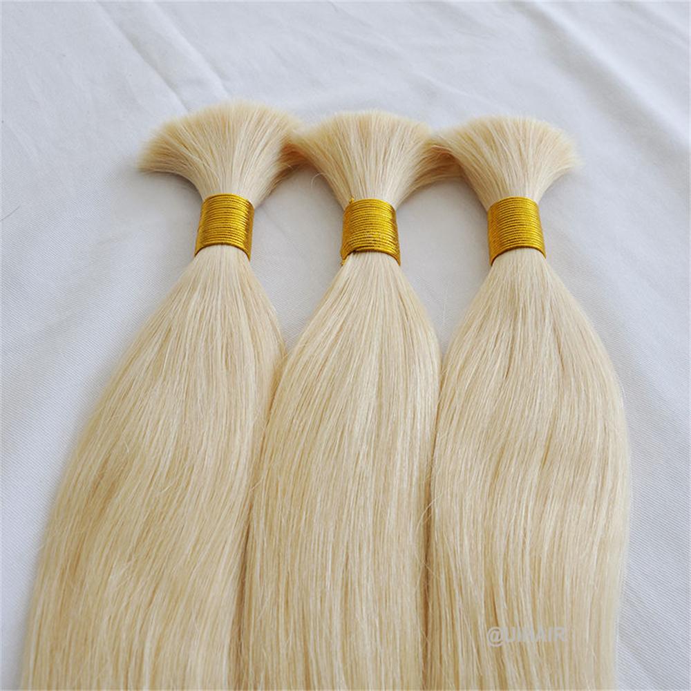 Virgin Human Straight Hair Bulk – Light Luxe Collection | Premium Human Hair for Braiding