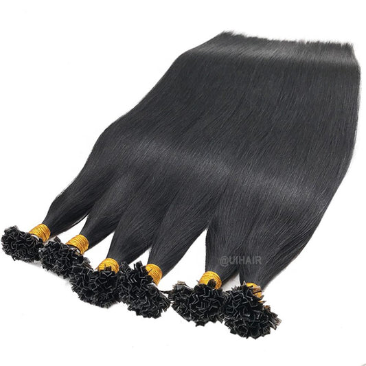 Virgin Human Hair Keratin K Tip Hair Extension Dark Color