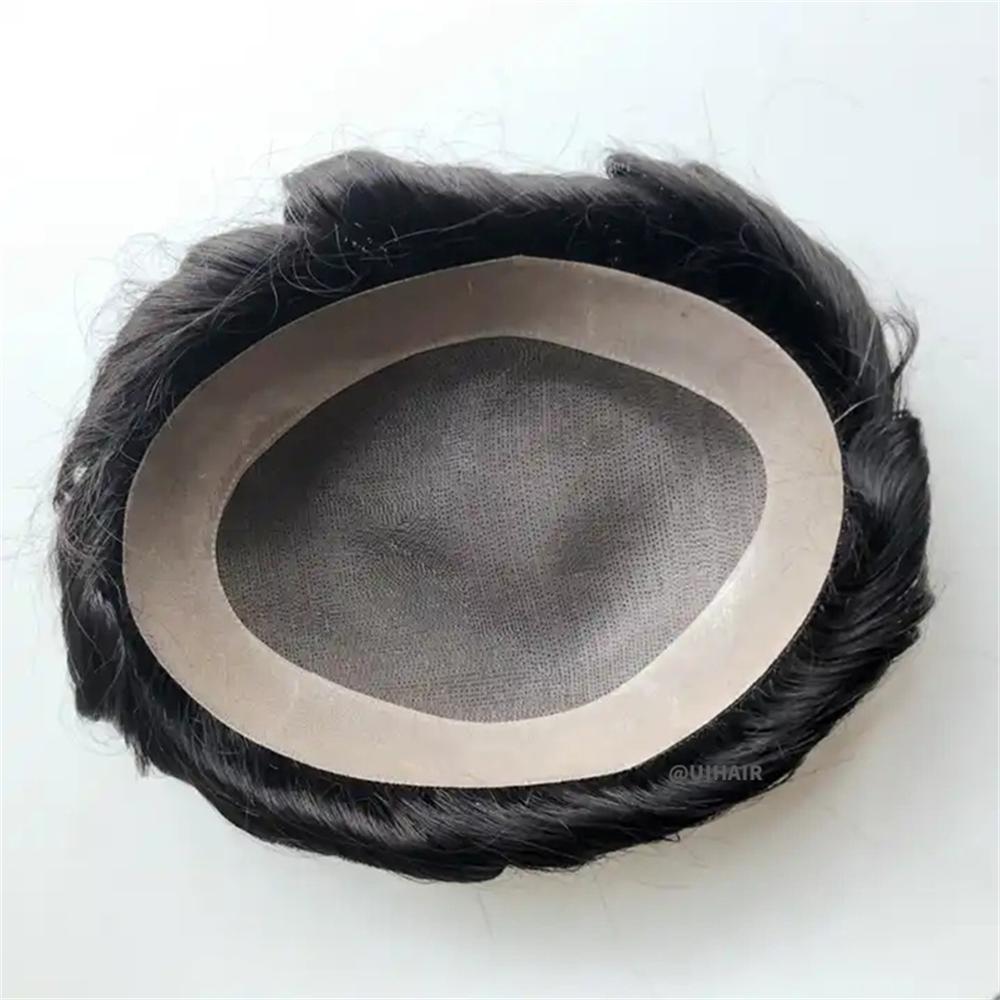 Men Mono Lace Topper Hair