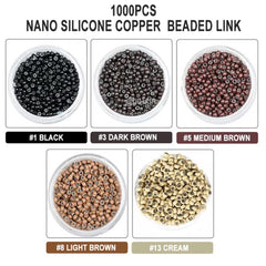 Nano Silicone Copper Beaded Link