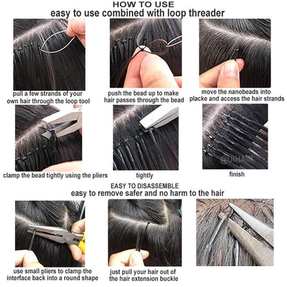 Nano Silicone Copper Beaded Link