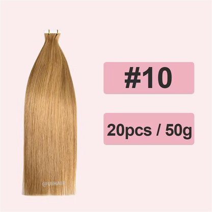 Tape In Hair Natural Seamless Hair Extensions