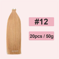 Tape In Hair Natural Seamless Hair Extensions