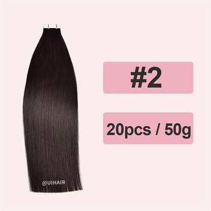 Tape In Hair Natural Seamless Hair Extensions
