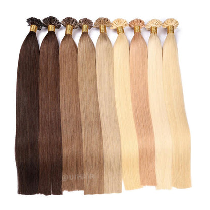 Virgin Human Keratin U-Tip Hair Extensions – Light Luxe Collection